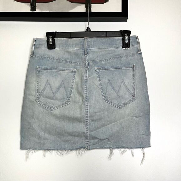 MOTHER Blue Mini Skirt - Picture 2 of 8